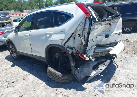 2015 Honda Cr-V Touring z USA, uszkodzony, nr VIN 5J6RM3H96FL023865